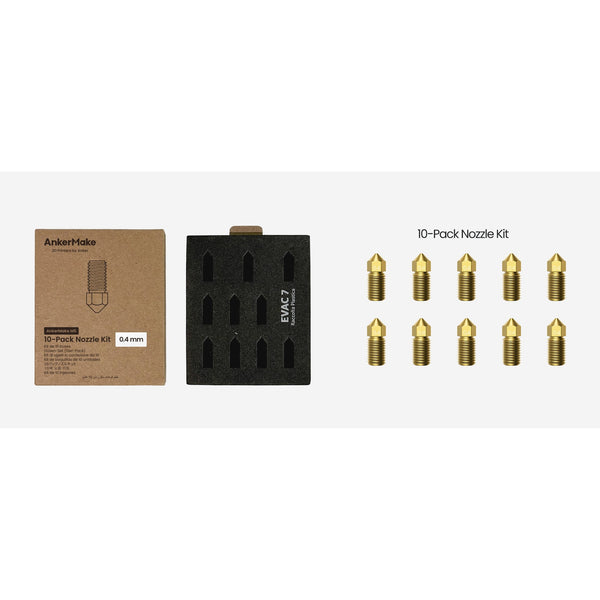 Set ugelli in ottone AnkerMake M5/M5C 0,4mm - 10 pezzi