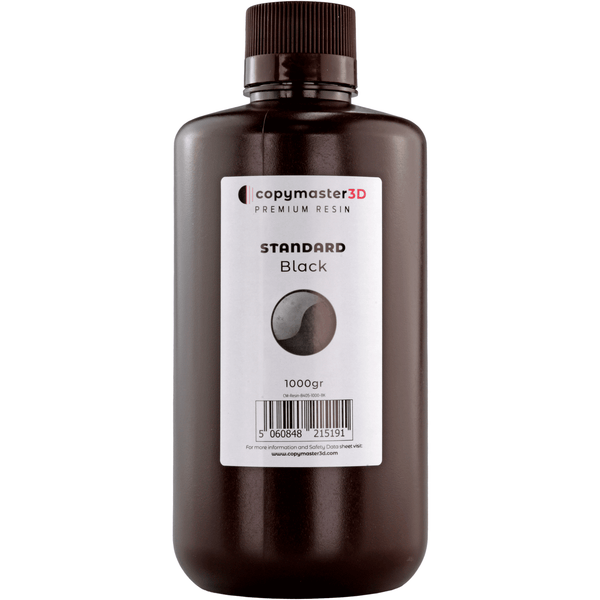 Copymaster3D Standard UV-Resina 1 kg nero