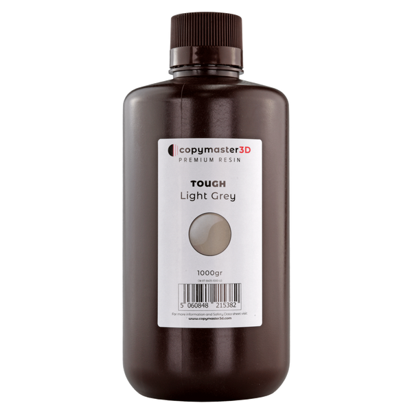 Copymaster3D Resina Dura UV ABS Simile – 1000 ml – Grigio Chiaro