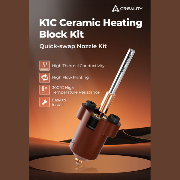 Kit testina riscaldante ceramica per stampanti K1 Max / K1C