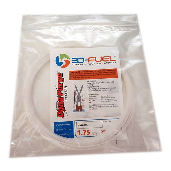 Dyna-Purge® 3D Clean Filamento di pulizia – 1,75mm – 25g