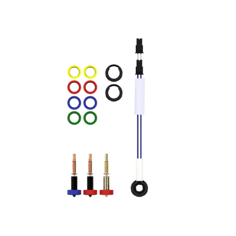 Kit lato caldo E3D Revo™ High Flow X – Ugelli ObXidian, resistente all'abrasione e ad alto flusso