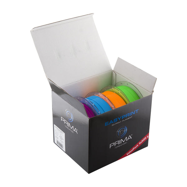EasyPrint PLA Confezione Valore Neon – 4×500g (2kg)