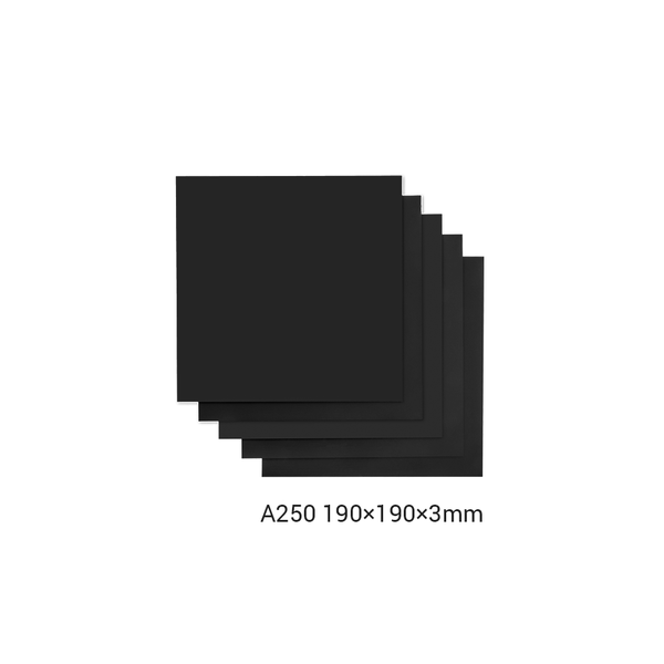 Lastre acriliche opache Snapmaker 190×190×3 mm – confezione da 5 per laser e CNC
