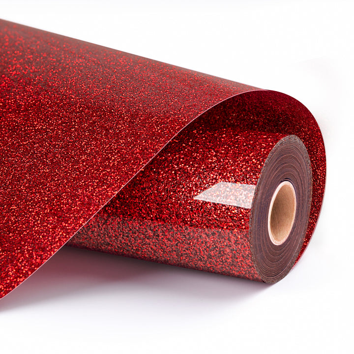 LOKLiK Hitzetransfer Vinyl Glitter 30.5 x 90 cm Folie 3ddruckboss