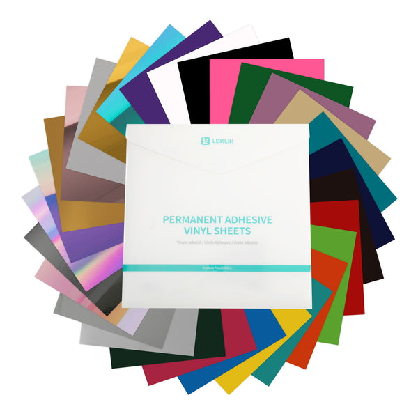 LOKLiK Pacchetto Vinile Permanente – 29 Pellicole A4