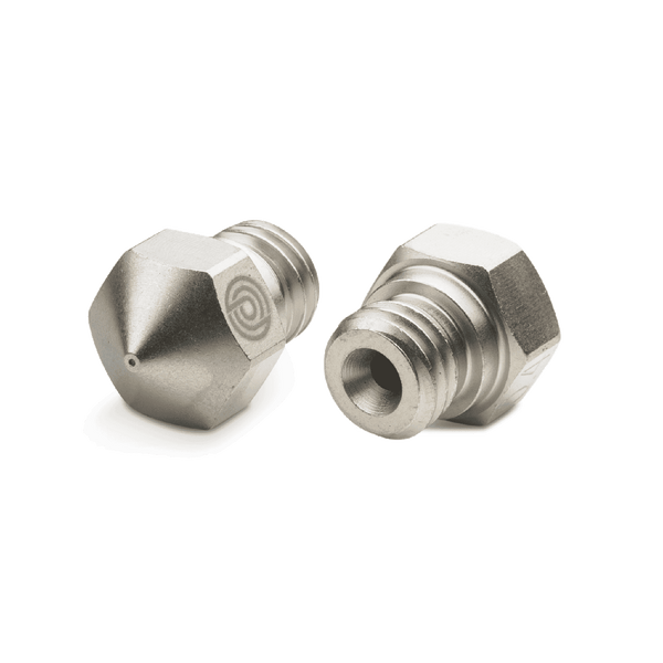 Ugello in ottone MK10 0,4 mm nichelato per hotend tutto metallo - 1 pezzo