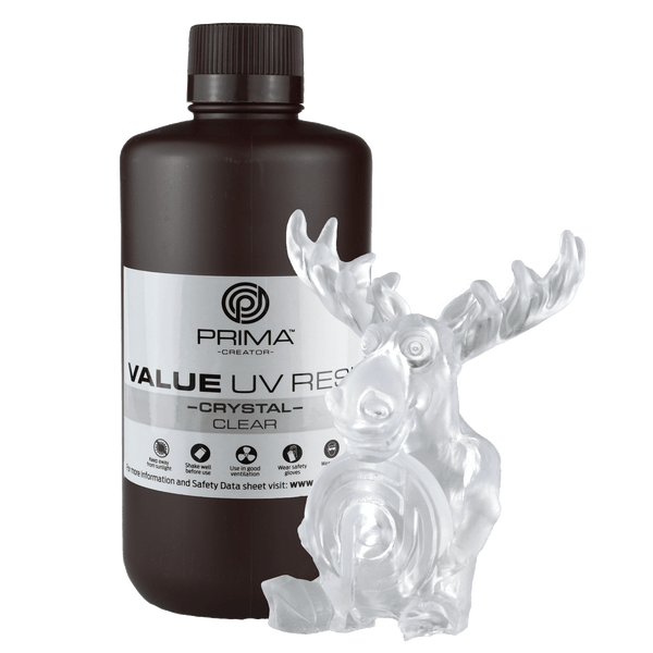 PrimaCreator Resina UV Crystal Value - 1000 ml - Trasparente