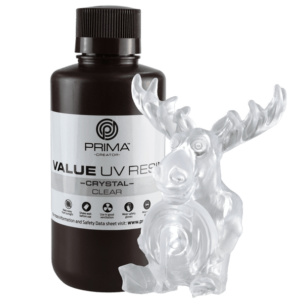PrimaCreator Resina UV Crystal Value - 500 ml - Trasparente
