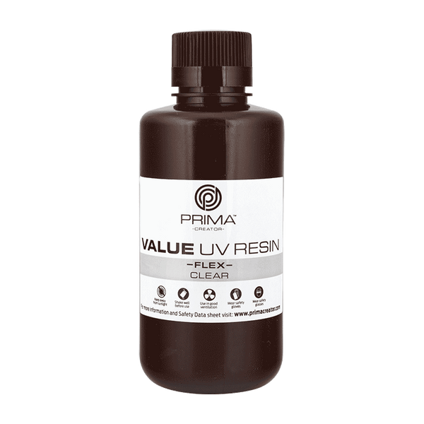 PrimaCreator Value Flex UV Resina - 500 g - Chiaro