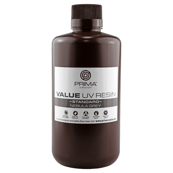 PrimaCreator Resina UV/DLP Value - 1 kg - Grigio Nebulosa