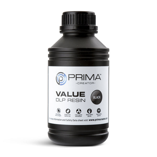 PrimaCreator Value UV/DLP Resina - 500 g - Nero