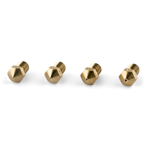 Ugelli in ottone PrimaCreator RepRap M6 di misure miste da 1,75 mm – 4 pezzi