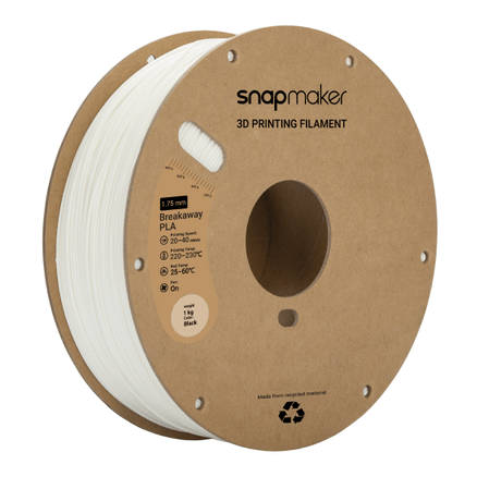 Snapmaker Supporto staccabile per PLA – 500 g materiale di supporto facilmente rimovibile