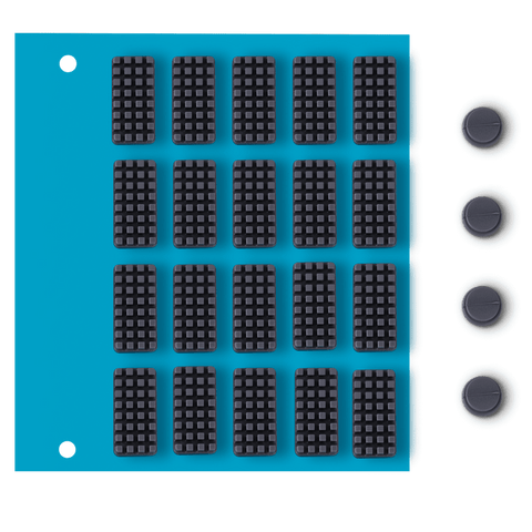 Kit spazzole per la pulizia degli ugelli e pad di parcheggio Snapmaker (per U1)