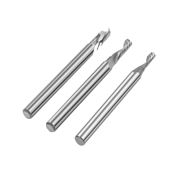 TwoTrees HRC55 fresatore 3,175mm metallo duro per CNC - 3 pezzi
